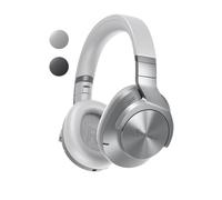 Technics EAH-A800E-S Cuffie Wireless, Auricolari Bluetooth Multipoint Over Ear, con Cancellazione Rumore e Microfono, 50 ore di Riproduzione, Argento