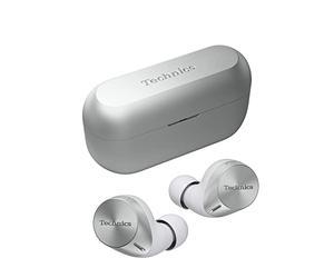 Technics EAH-AZ60M2ES Auricolari Wireless con Noise Cancelling, Bluetooth Multipoint 3 Dispositivi, Auricolari In-Ear, Cuffie con Microfono Integrato, Adattabili, Argento