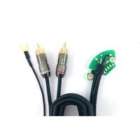 Cavo rca giradischi Technics SL 220, SL 3200, SL D1, SL B201, ricambio NUOVO