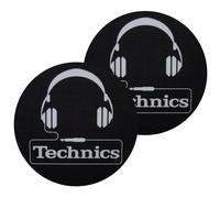 TECHNICS SLIPMATS HEADPHONE COPPIA SLIPMATS PANNI PER SCRATCH, CUTTING E CUENING