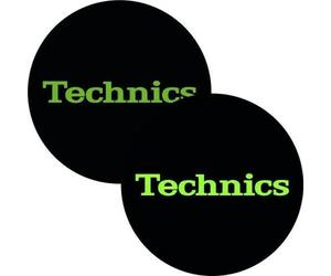 TECHNICS SLIPMATS SIMPLE 6 Coppia Panni Antistatici per Dj Piatti Giradischi