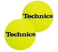 TECHNICS SLIPMATS (YELLOW) coppia panni sottodisco per giradischi turntable