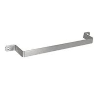 Technik Team Porta asciugamani bagno Brimo LA 325 mm, larghezza 345 mm, supporto per asciugamani da parete, in acciaio inox spazzolato