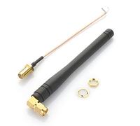 Technikkram 2400 MHz 2,4 GHz 5 GHz Antenna omnidirectional SMA per Fritz Box, UniFi Router Booster Range Extender Gateway Mini PCI Express PCI Adattatore USB