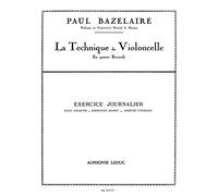 TECHNIQUE DU VIOLONCELLE VOLUME 2:EXERCICES JOURNALIERS