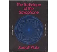 Technique of the Saxophone - Volume 3: Rhythm Studies [Lingua inglese]