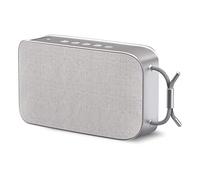 TECHNISAT BLUSPEAKER TWS XL - Altoparlante Bluetooth portatile (con True Wireless Stereo, vivavoce, Bluetooth, 2 altoparlanti stereo da 15 Watt, batteria, AUX-in), grigio