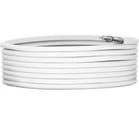 TechniSat Cavo coassiale SAT Basic, 50 m, 110 dB, 4 schermature, 5-3000 MHz, rivestimento in PVC, conduttore interno in acciaio/rame, cavo antenna Premium per satellite, DVB-S2, DVB-C, BK & HDTV, 4K