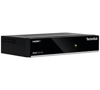 TechniSat Digit S3 HD - Ricevitore satellitare digitale HD di alta qualità (HDTV, DVB-S, DVB-S2, HDMI, USB, elenchi di programmi preinstallati, compatibile con Unicable, AAC-LC) nero