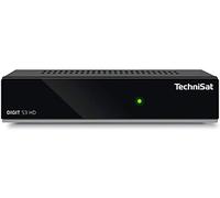 TechniSat Digit S3 HD - Ricevitore satellitare digitale HD di alta qualità (HDTV, DVB-S, DVB-S2, HDMI, USB, elenchi di programmi preinstallati, compatibile con Unicable, AAC-LC) nero