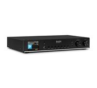 TechniSat DIGITRADIO 143 (V3) - Sintonizzatore HiFi per Internet Radio (Radio Digitale DAB+, Streaming Audio Bluetooth, Spotify Connect, Antenna telescopica, Telecomando, Larghezza 43,5 cm) nero