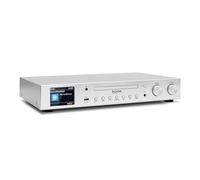 TechniSat DIGITRADIO 143 CD V3 DAB+/UKW Tuner mit Bluetooth und Internetradio, silber