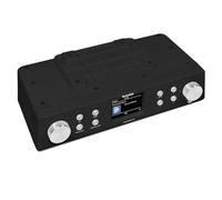 TechniSat DIGITRADIO 22 - Radio da cucina sottopensile DAB+ con sensore di movimento (DAB+, FM, Display a colori da 2", Memoria preferiti, Sveglia, 2 Watt) nero