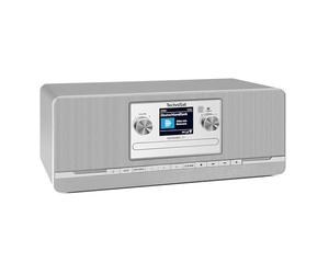 TechniSat DIGITRADIO 320 - Radio digitale stereo (sistema compatto con DAB+ e FM, lettore CD, Bluetooth, USB, 2×5W RMS, display TFT a colori, memoria preferiti, sveglia, timer sleep, telecomando)