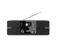 TechniSat DIGITRADIO 371 CD BT - Radio digitale stereo (DAB+, FM, lettore CD, Bluetooth, display a colori, USB, AUX, presa cuffie, impianto compatto, sveglia, 10 Watt, telecomando) nero