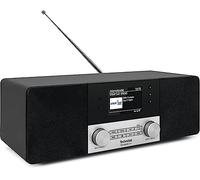 TechniSat DIGITRADIO 4 IR - Radio Internet Stereo (DAB+, FM, streaming audio Bluetooth, uscita cuffie, ingresso AUX, timer sveglia, display TFT, 20 Watt RMS, altoparlanti Elac, Made in Germany) nero