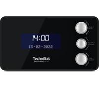 TechniSat DIGITRADIO 50 SE - Radiosveglia (DAB+/FM Tuner, display dimmerabile, sveglia con due orari programmabili, Snooze, Sleeptimer, 1,5 Watt, ingresso cuffie, ricarica USB) nero