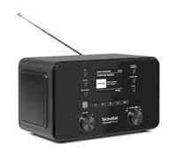 TechniSat DIGITRADIO 550 IR - Radio internet stereo (DAB+, FM, WLAN, Bluetooth, controllo app, sveglia), nero