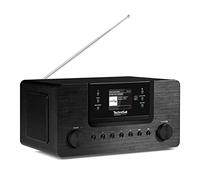 TechniSat DIGITRADIO 570 CD IR - Internetradio DAB+ stereo (lettore CD, WLAN, FM, streaming audio Bluetooth, Spotify, USB, streaming Wi-Fi, AUXin, equalizzatore, telecomando, 2 x 5 watt) nero