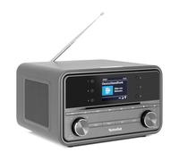 TechniSat DIGITRADIO 587 - Radio stereo Internet, DAB+, FM, lettore CD | Radio digitale, Spotify Free, streaming audio Bluetooth, USB, sveglia, WiFi, controllo app, display a colori da 2,8", 20 Watt