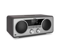 TechniSat DIGITRADIO 602 - Stereo Internetradio (DAB, UKW, sistema 2.1 da 70 watt con subwoofer, CD, USB, streaming Bluetooth, AUX, WLAN, sveglia, Spotify Connect, telecomando) Antracite