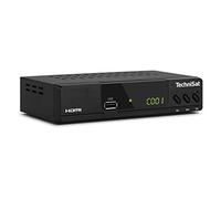 TechniSat HD-C 232 - Ricevitore HD per televisione via cavo digitale (HDTV, DVB-C, HDMI, SCART, USB 2.0, RF in, RF out, EPG, telecomando) nero