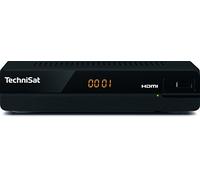 TechniSat HD-S 221 - Ricevitore satellitare digitale HD (Sat DVB-S/S2, HDTV, HDMI, lettore multimediale USB, elenco programmi, timer preinstallato, telecomando, alloggiamento compatto) nero