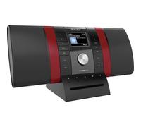 TechniSat MULTYRADIO 4.0 SE, Schwarz/Rot Radio Internet da tavolo DAB+, FM