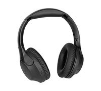 TechniSat STEREOMAN 3 BT - Cuffie Bluetooth senza fili (Bluetooth, Bass Boost, batteria integrata, microfono integrato, lunghezza cuffie regolabile, imbottite, controllo musicale) nero