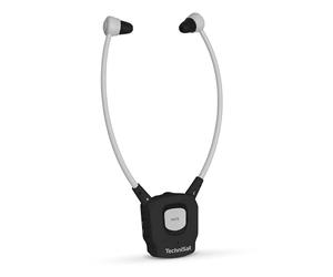 TechniSat STEREOMAN ISI 3 - Cuffie (secondo auricolare, senza fili stereo con batteria, senza trasmettitore, solo compatibile con STEREOMAN ISI 3) nero