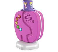 TechniSat Technifant, lettore audio e luce notturna per bambini in stile elefante (con cappellino suonabile e intercambiabile con contenuto audio, Bluetooth, batteria - senza Internet e senza