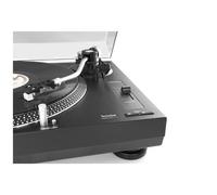 SPEDIZIONE IMMEDIATA - Piatto audio TechniSat TechniPlayer LP 300 Giradischi a trasmissione diretta Nero, Argento [0000/9413]