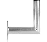 TechniSat TECHNIPLUS 25 - staffa da parete in alluminio con distanza dalla parete di 25 cm (staffa per antenne satellitari, montaggio a parete)