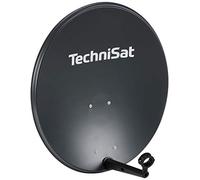 TechniSat TECHNITENNE 70 - Parabola satellitare digitale, 70 cm, antenna con palo di supporto, pronto per il montaggio di un LNB 40 mm, colore: Antracite