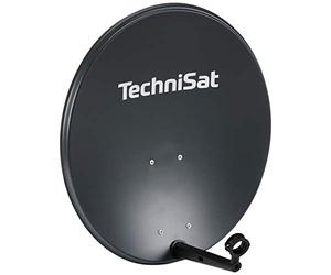 TechniSat TECHNITENNE 70 - Parabola satellitare digitale, 70 cm, antenna con palo di supporto, pronto per il montaggio di un LNB 40 mm, colore: Antracite