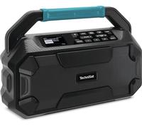 TechniSat Viola 231 OD - Radio da cantiere compatibile con Makita | DAB+, FM, AUX in, Bluetooth, IPX4 resistente agli spruzzi, 2 altoparlanti stereo da 15 W, nero