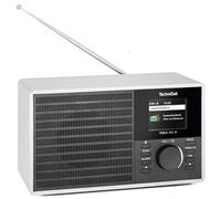 TechniSat VIOLA 305 IR - Radio Internet con DAB+ e FM | Streaming audio Bluetooth, potenza di 8 Watt (RMS), display a colori da 2,4" dimmerabile, ingresso AUX, uscita cuffie, bianco