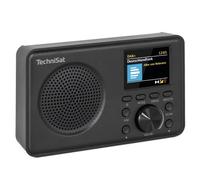 TechniSat VIOLA 350 IR - Radio Internet stereo con DAB+ e FM | Bluetooth, streaming audio, 16 Watt (RMS), display a colori da 2,4 pollici dimmerabile, ingresso AUX, presa per cuffie, Nero