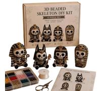 TechnixLabz Mini set di perline 3D "scheletro dall'antico Egitto" (set scheletro)