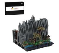 TechnixLabz MOC-30515 F1 - Kit Con Pietre Riva E Corridoio Per Il Modello Castello Medievale Completo MOC-131299 (2088 pezzi)
