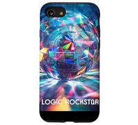 TECHNO DESIGN ORIGINALE OPERE UFFICIALI MUSICA ELETTRONICA Custodia per iPhone SE (2020) / 7/8