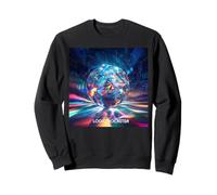 Techno Design Originale OPERE Ufficiali Musica Elettronica Felpa