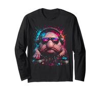 Techno EDM House Goa Festival Electro Psy Trance Rave DnB Maglia a Manica