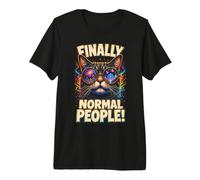 Techno House Electro Minimal Goa Trance Rave Psychedelic DnB Maglietta Premium