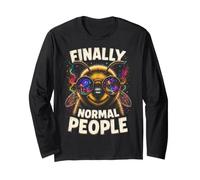 Techno House Minimal Electro Psy Goa Trance Rave DnB EDM Goa Maglia a Manica
