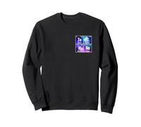 Techno House Party Outfit per EDM Festival Goa Electro Rave Felpa