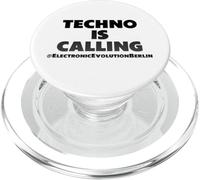"Techno Is Calling", Music, Techno Berlin, Techno Music PopSockets PopGrip per MagSafe