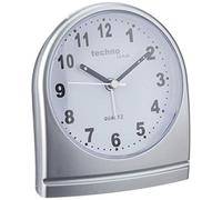 techno line Geneva SL Silber Sveglia al Quarzo, Plastica, Argento, 9.5 x 5.6 x 11 cm