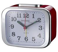 Techno line model xl rot quarzo sveglia rosso tempi di allarme 1