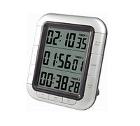 TechnoLine KT 300 Timer da Cucina Digitale, Argento, 10.3x2x12.1 cm